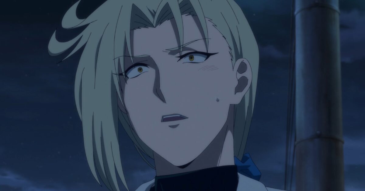 子どもたちにに囲まれて赤面する玉藻氏