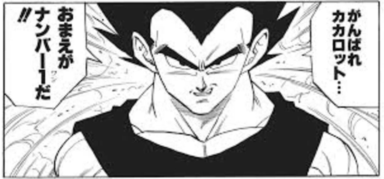 「がんばれカカロット…おまえがナンバー1だ」