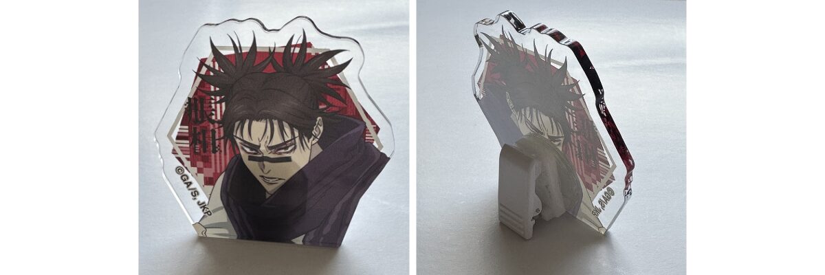 脹相のアクリルクリップ